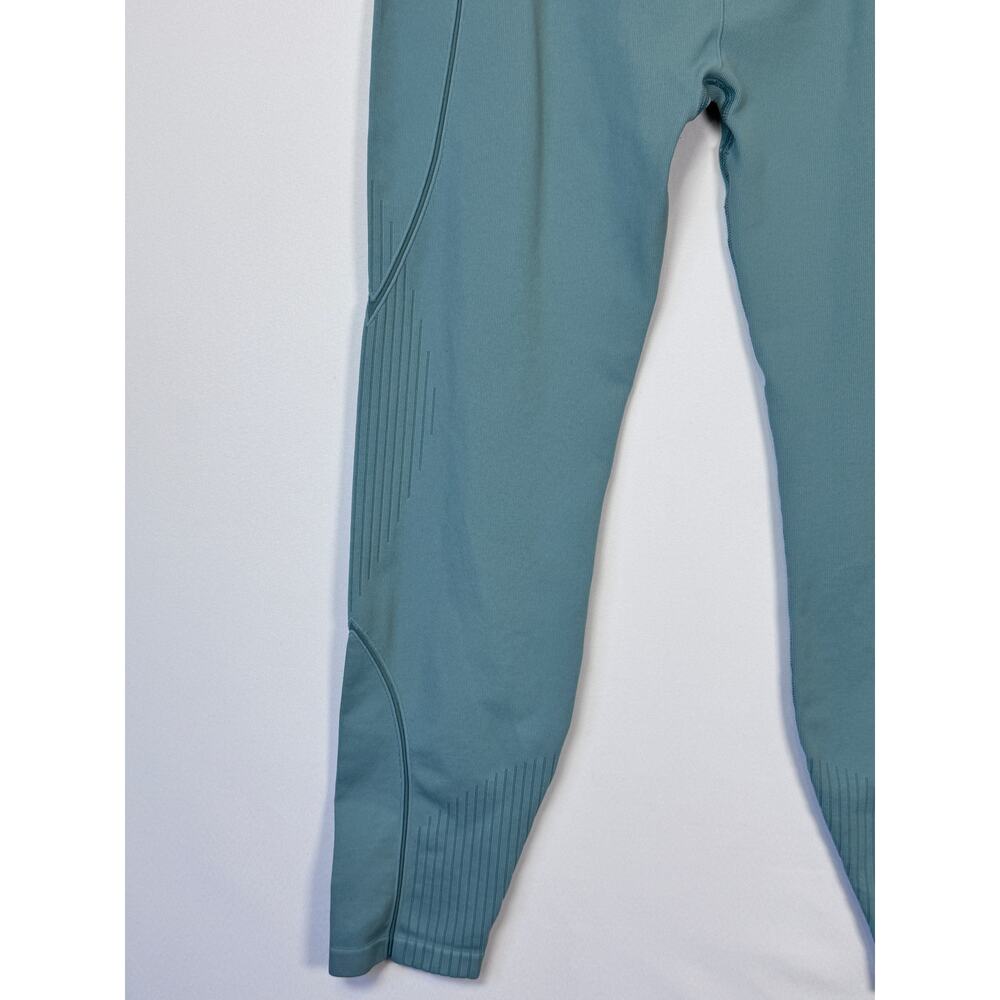 H&M Move Womens Teal High Rise Shaping Workout Leggings Size XL - Picture 4 of 8